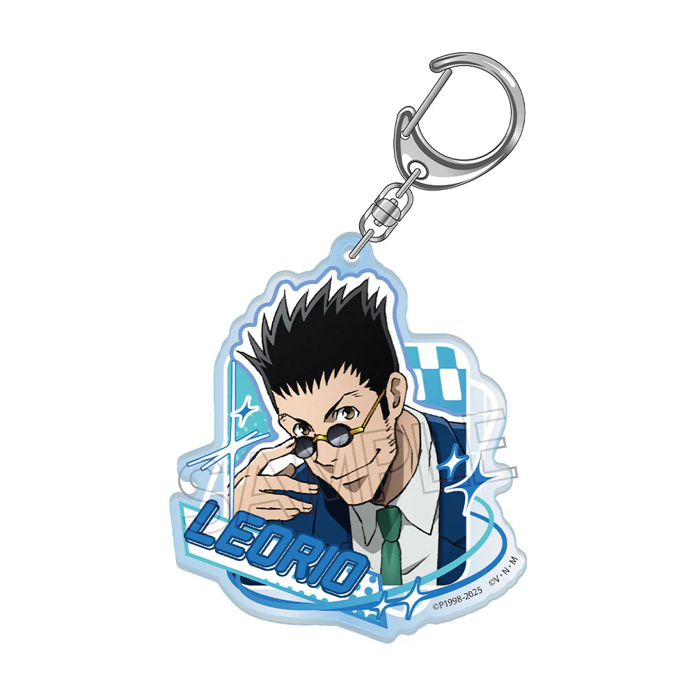 HUNTER×HUNTER　アクリルキーホルダー -背中合わせ-　レオリオ