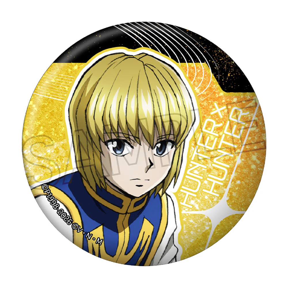 HUNTER×HUNTER　グリッター缶バッジ　vol.6　クラピカ