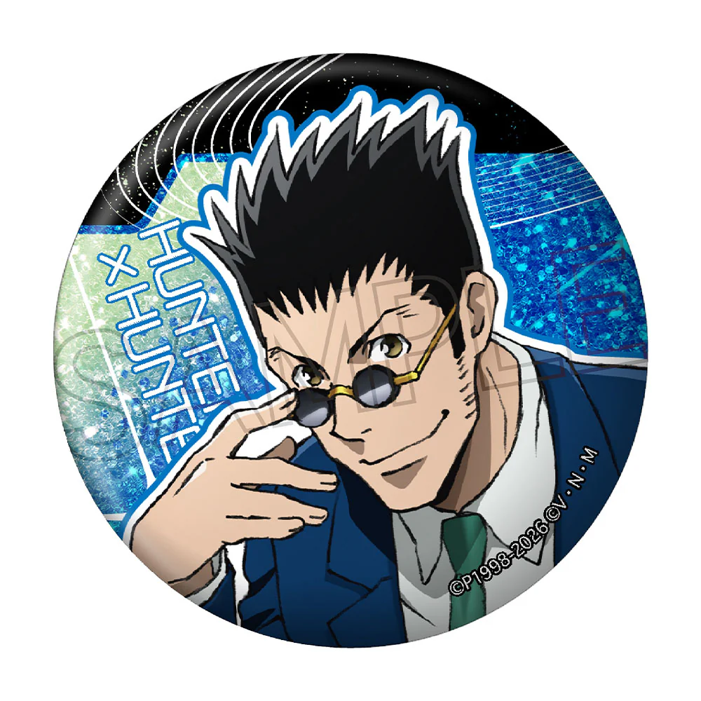 HUNTER×HUNTER　グリッター缶バッジ　vol.6　レオリオ