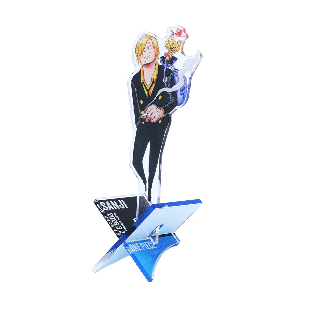 『ONE PIECE』バースデイアクリル“X”フィギュア-with- サンジ