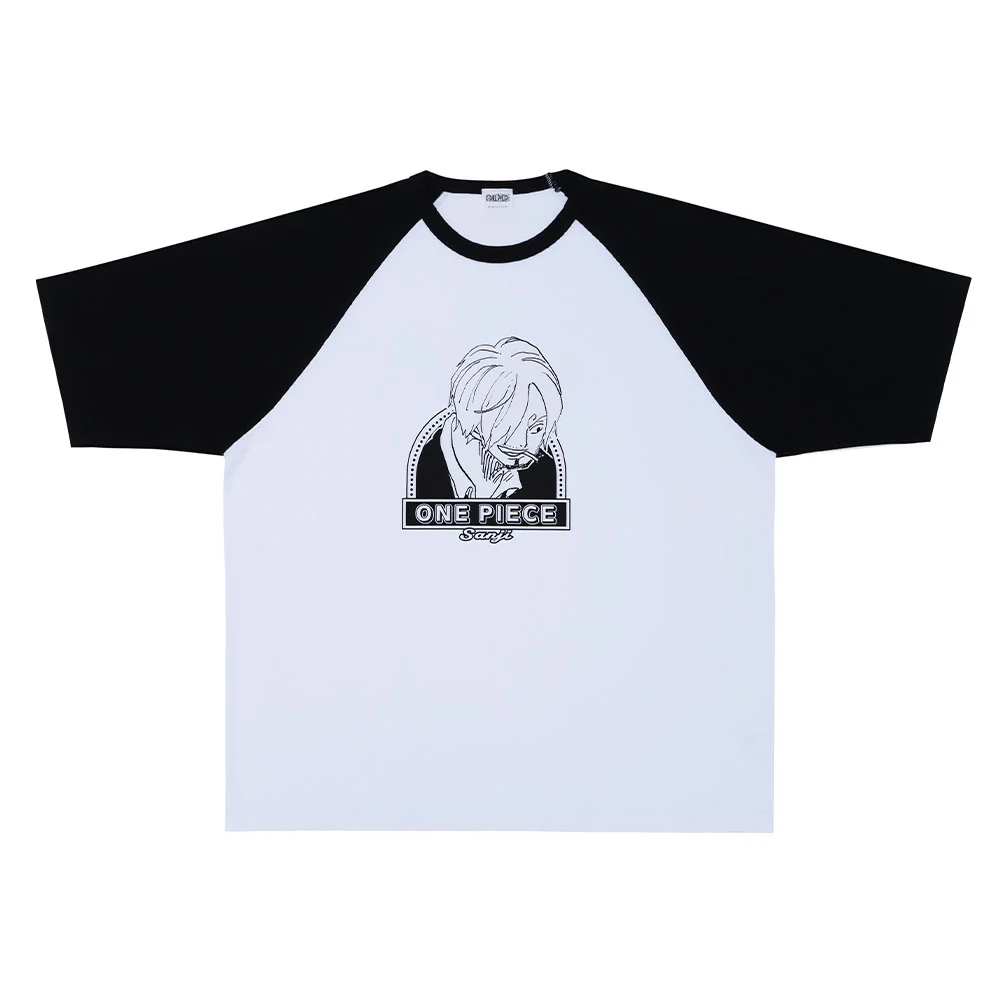『ONE PIECE』ラグランTシャツ　“HEROES”　サンジ
