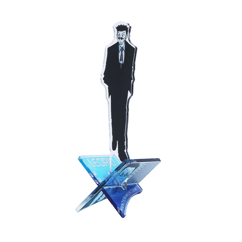 『HUNTER×HUNTER』バースデイアクリル“X”フィギュア-with- レオリオ=パラディナイト