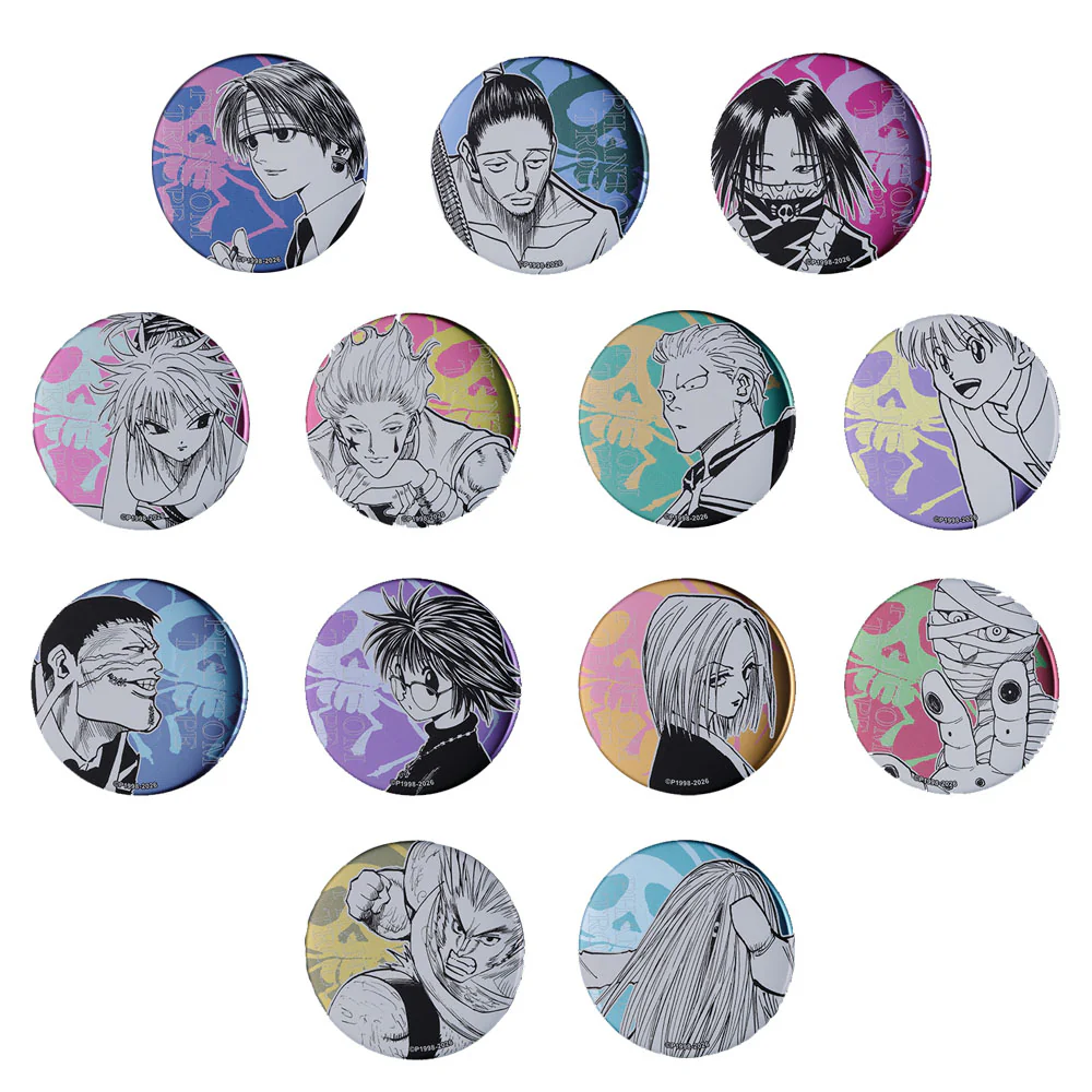 『HUNTER×HUNTER』デコレクション缶バッジ(R) 第2弾 幻影旅団(全13種/ランダム1種入り)