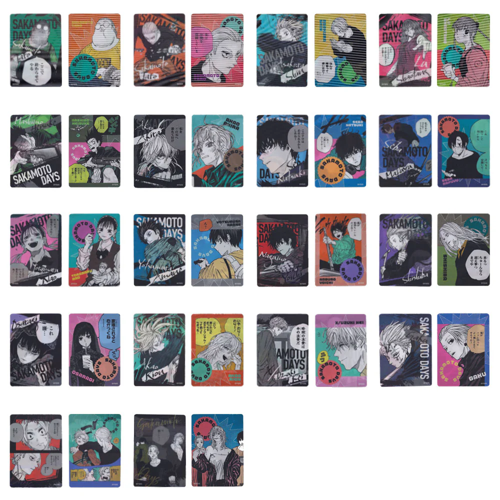 『SAKAMOTO DAYS』レンチキュラーカードコレクション 第1弾(全18種/ランダム1種入り)