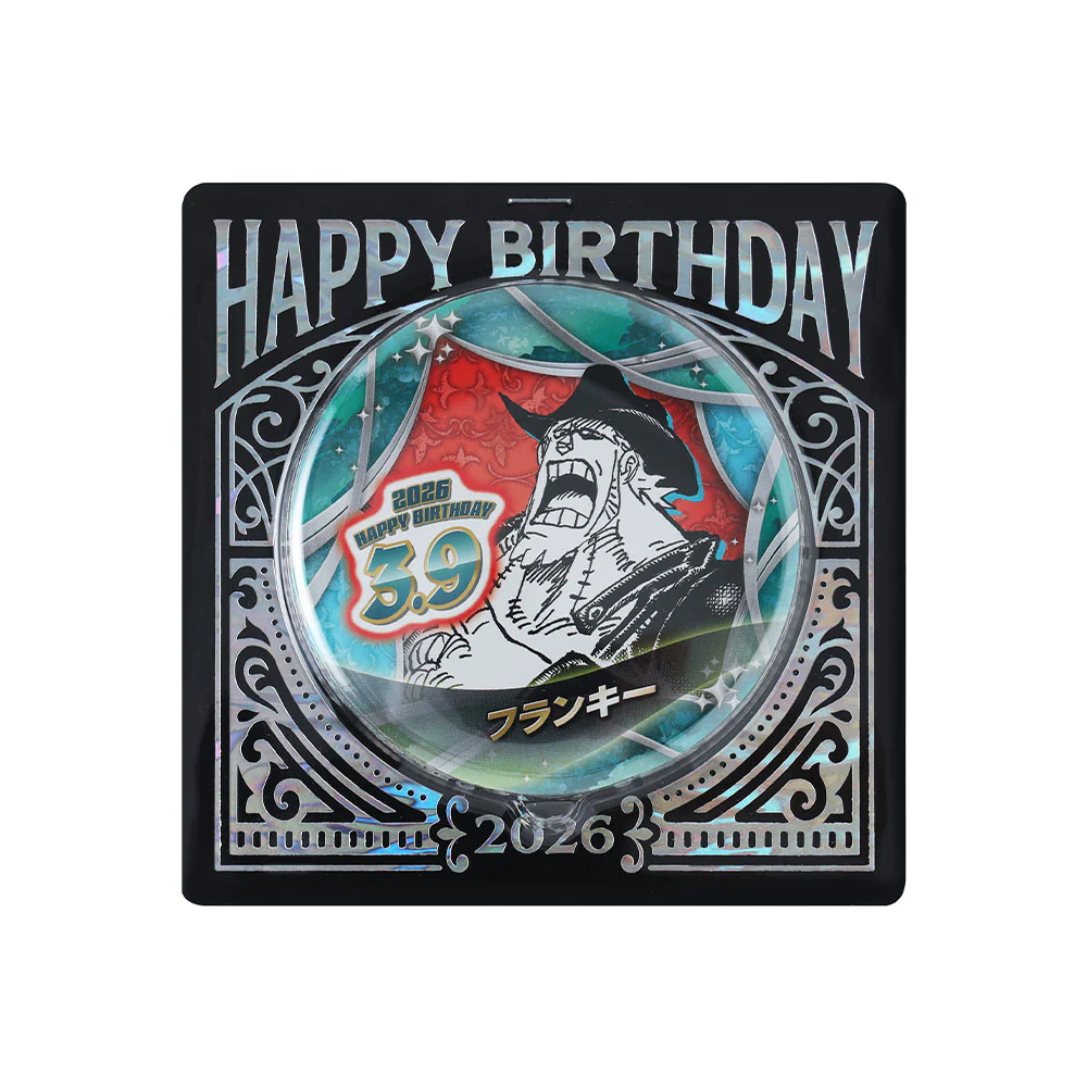 『ONE PIECE』バースデイ缶バッジ フランキー