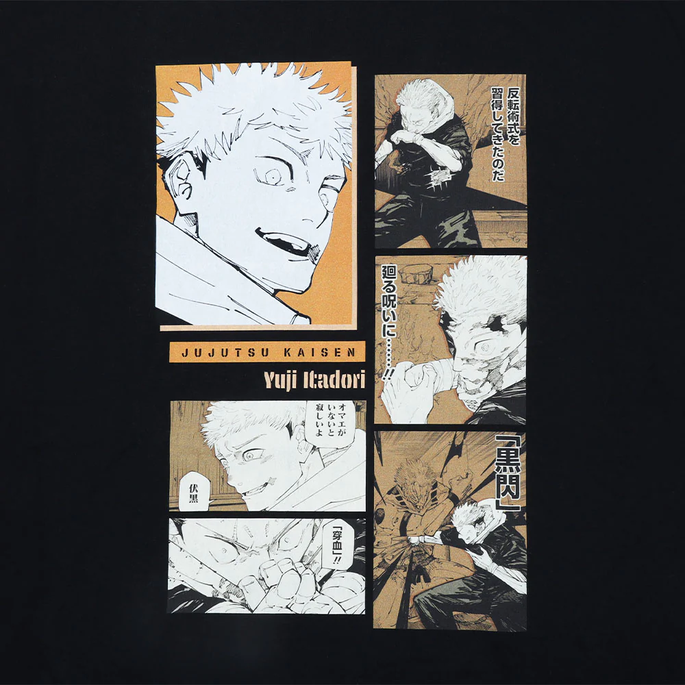 『呪術廻戦』ビッグシルエットTシャツ “HEROES” 虎杖悠仁 - Image 2