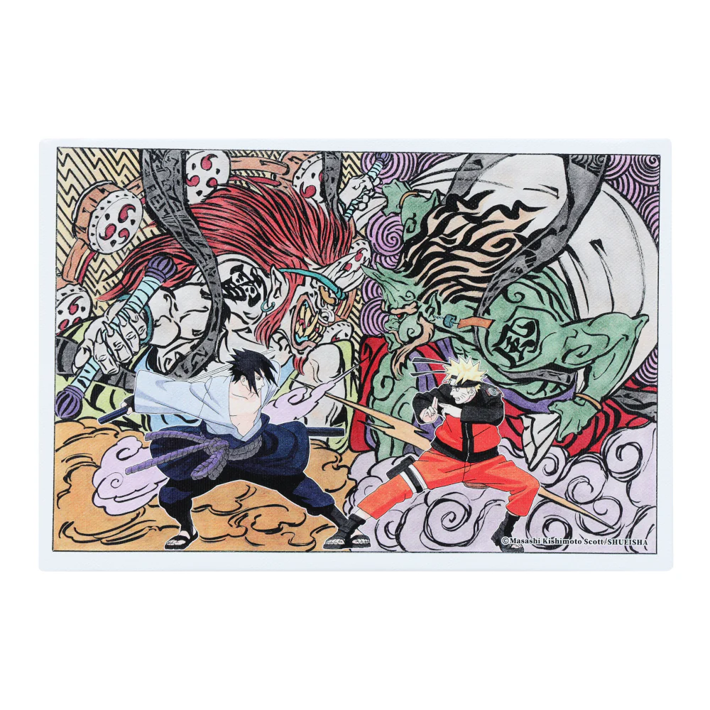 『NARUTO-ナルト-』フルカラーアートボード　うずまきナルト＆うちはサスケ - Image 2