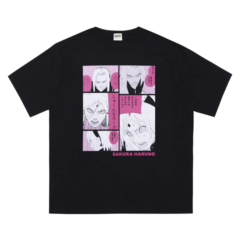 『NARUTO-ナルト-』ビッグシルエットTシャツ “HEROES” 春野サクラ