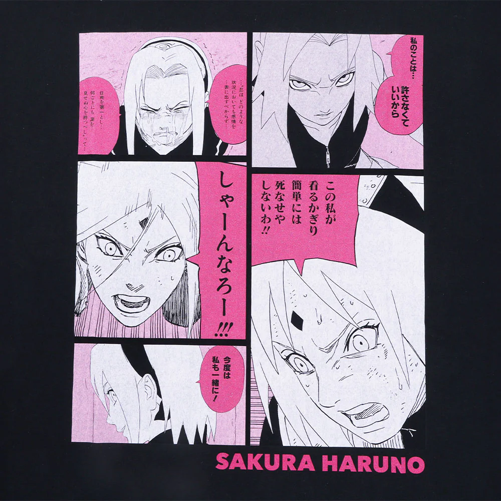 『NARUTO-ナルト-』ビッグシルエットTシャツ “HEROES” 春野サクラ - Image 2