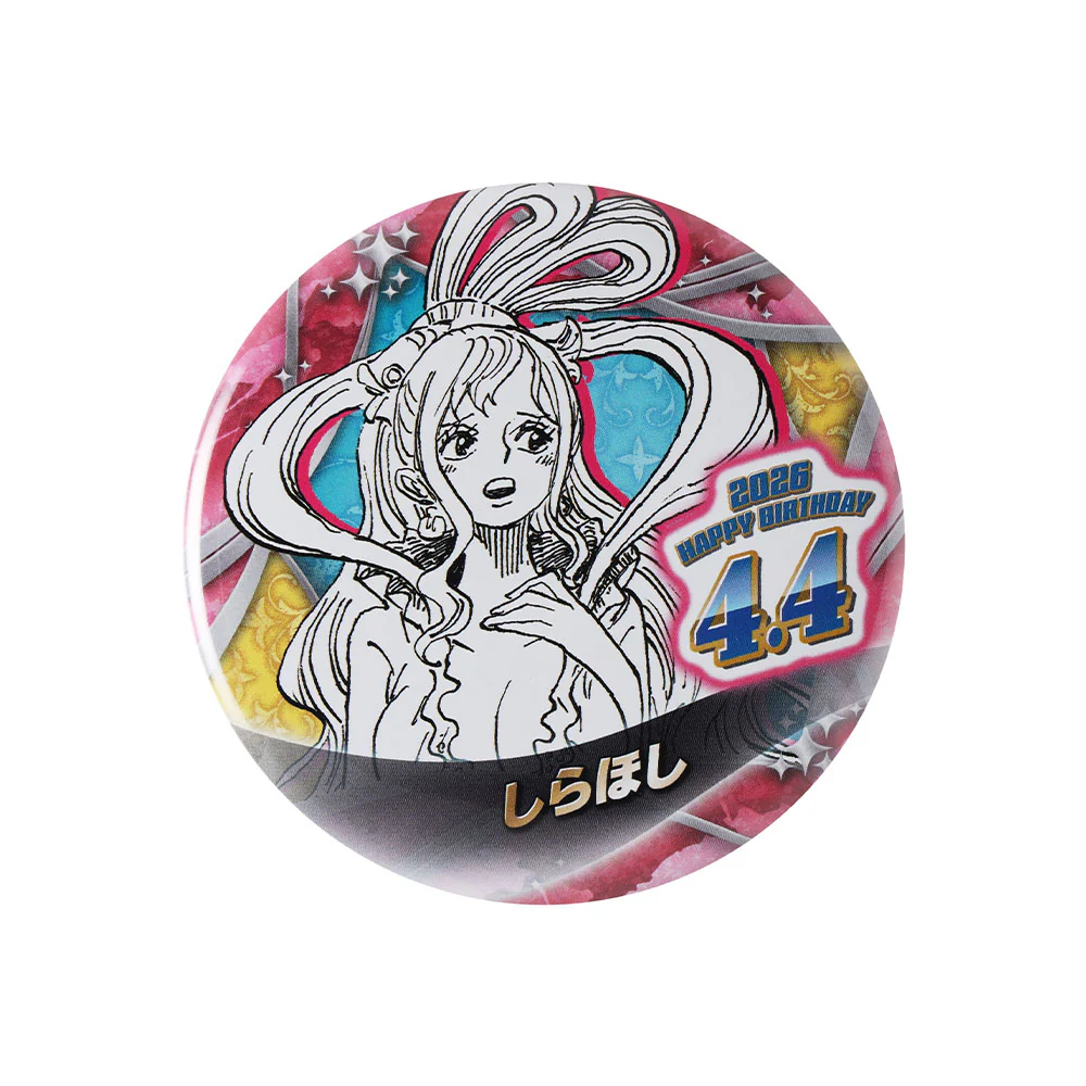 『ONE PIECE』バースデイ缶バッジ　しらほし - Image 2
