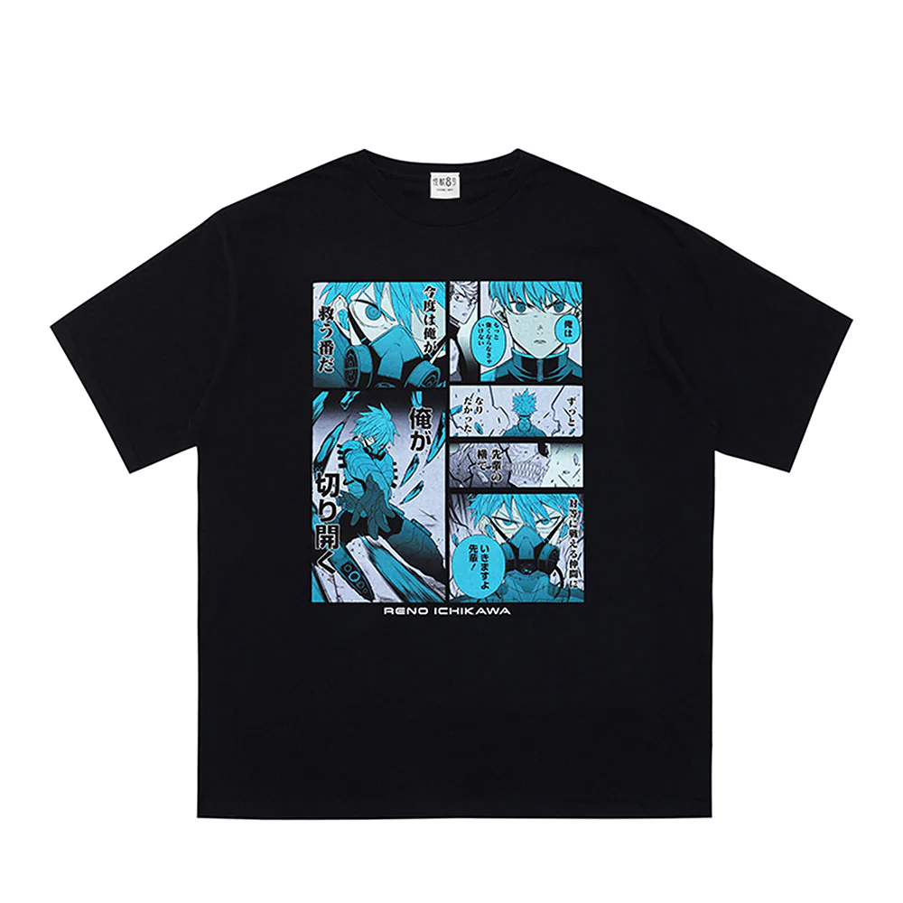 『怪獣8号』ビッグシルエットTシャツ “HEROES” 市川レノ