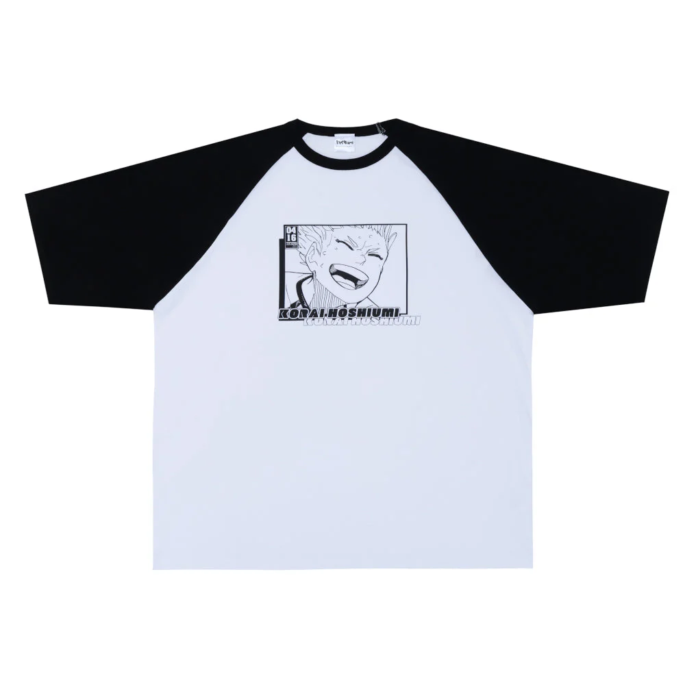 『ハイキュー!!』ラグランTシャツ　“HEROES”　星海光来