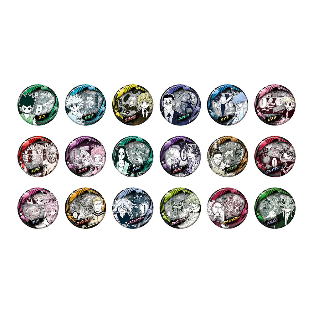 『HUNTER×HUNTER』コレクション缶バッジ ABILITIES (全18種/ランダム1種入り)