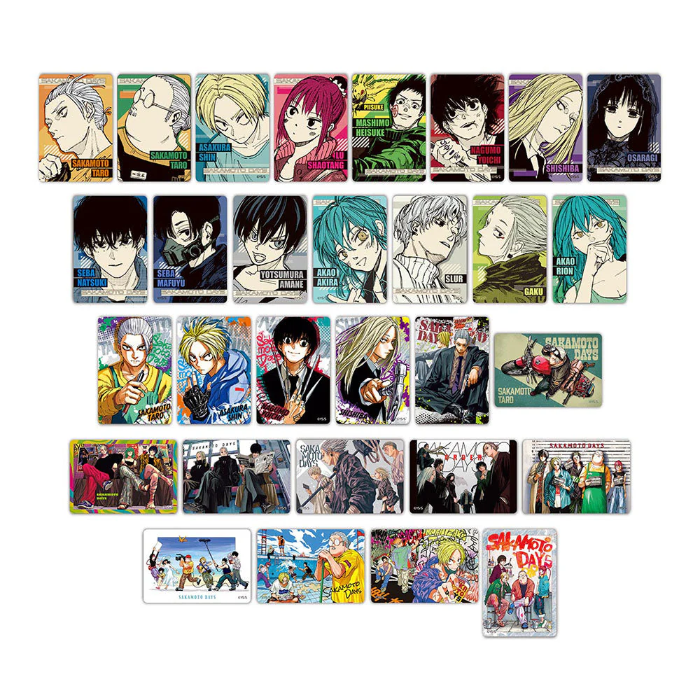 『SAKAMOTO DAYS』マグネットステッカーコレクション 第1弾 (全30種/ランダム2種入り)