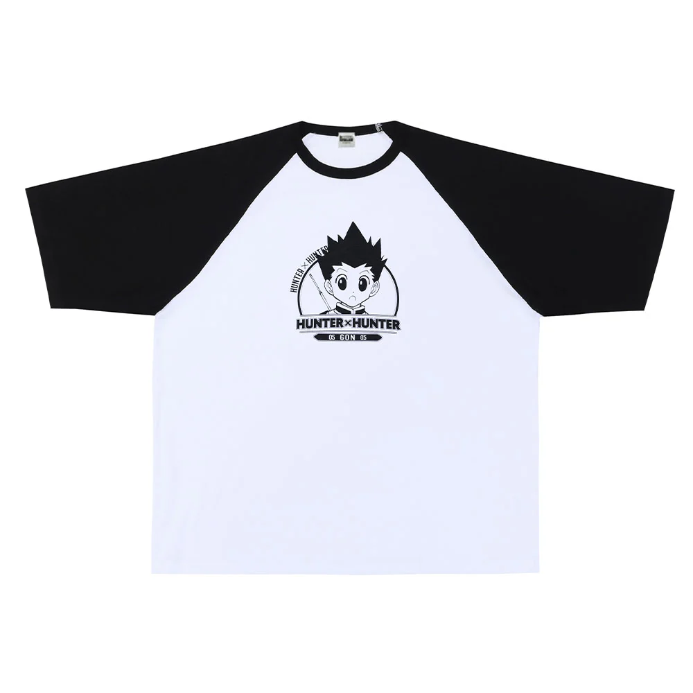 『HUNTER×HUNTER』ラグランTシャツ　“HEROES”　ゴン＝フリークス