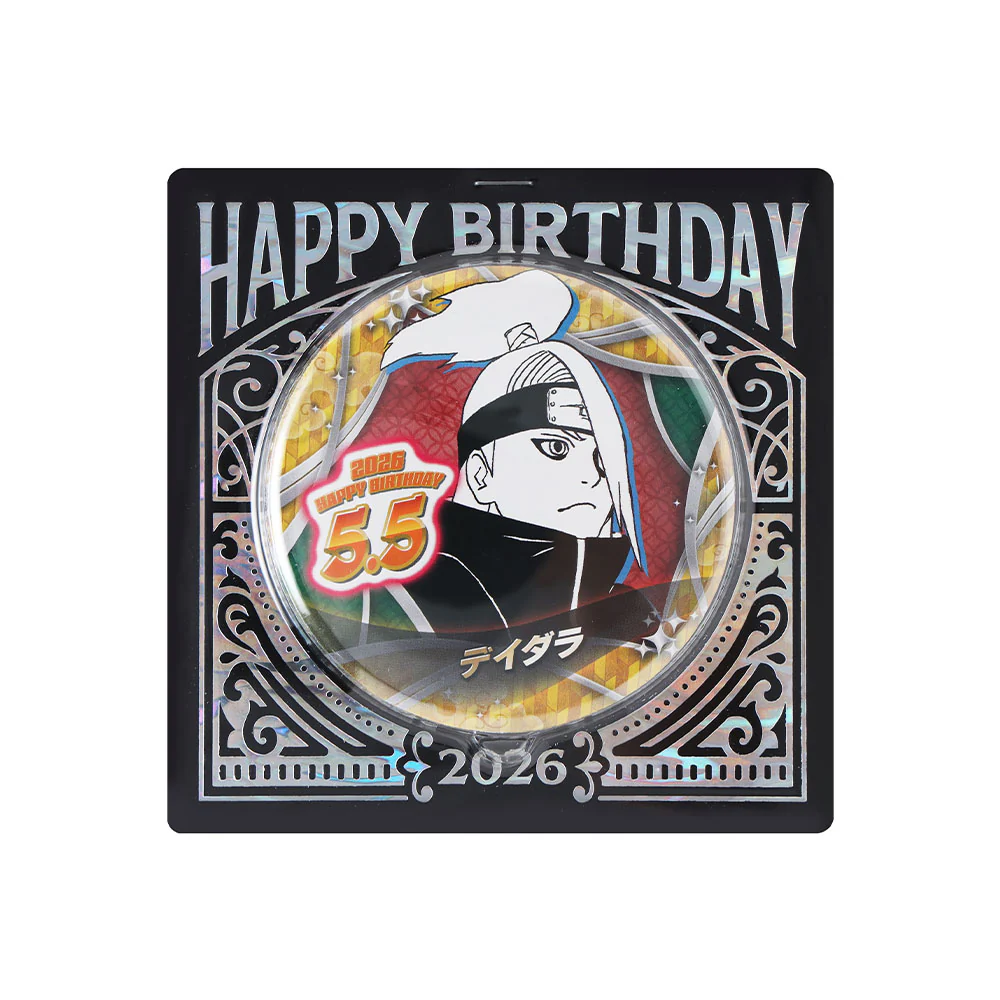 『NARUTO-ナルト-』バースデイ缶バッジ デイダラ